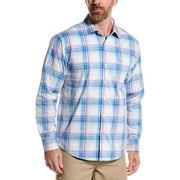 Tommy Bahama mens Sarasota Woven Shirt, s, Blue